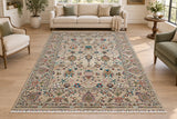 Full room size wool hand knotted Afghan Chobi rug 314x198cm