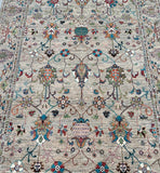 Full room size wool hand knotted Afghan Chobi rug 314x198cm Shoparug