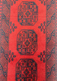 Oversize Wool Handmade Afghan Dulatabad Hall Runner Rug 580x80cm Australia