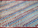 Full room size wool modern handmade Afghan Gabbeh rug 3x2m Australia