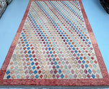 Full room size wool modern handmade Afghan Gabbeh rug 3x2m At Persian Rug Warehouse WA in Perth.