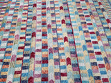 Large Room Size Boho Hand Knotted Afghan Gabbeh Rug at Persian rug warehouse WA in Perth.