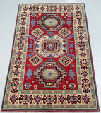 Tribal Afghan Kazak Rug 1.5x1m