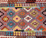 Certified Handmade Tribal Afghan Kilim Rug 184x125cm Shoparug