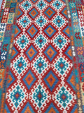 Full Room Size wool Handmade Afghan Waziri Kilim Rug 3.25x2m at Persian rug warehouse WA in Perth