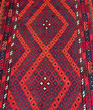 Vintage Afghan Meymaneh Kilim Rug 3x2m At Persian Rug Warehouse WA in Perth.