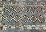 Full Room Size Hand Woven Vintage Afghan Meymaneh Kilim Rug 298x197cm Perth