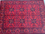 Room size pure wool hand knotted Afghan Kunduz rug 2x1.5m Kalamunda