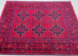 Pure wool room size handmade Afghan Kunduz rug 240x170cm Hobart