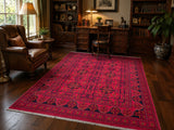 Tribal Afghan Kunduz Rug 2.4x1.7m
