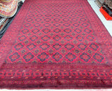 Massive Room Size Hand Knotted Afghan Kunduz Rug 389x296cm Perth