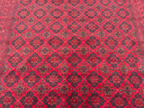 Massive Room Size Hand Knotted Afghan Kunduz Rug 389x296cm Shoparug