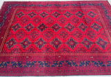 Full Room Size Wool Handmade Afghan Kunduz Rug 300x200cm Perth