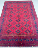 Full Room Size Wool Handmade Afghan Kunduz Rug 300x200cm Tasmania