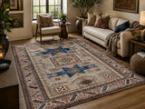 Caucasian Afghan Royal Kazak Rug 2.9x2m