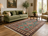 Afghan Super Kazak Rug 2x1.6m