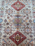 Full room size hand knotted Afghan Super Kazak rug 271x182cm australia