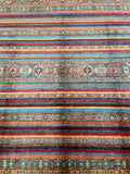 Shawl Afghan Super Kazak Rug 3.6x2.7m