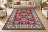 Full room size lambs wool handmade Afghan super Kazak rug 3.1x2m Perth