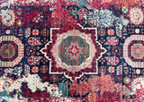 3m long transitional design handmade Afghan Mamluk hall runner rug