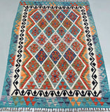 Afghan Aryana Kilim Rug 1.8x1.3m Perth