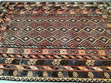 Vintage Afghan Meymaneh Kilim Rug 4x2.5m Perth