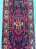 Extra Long Hand Knotted Tribal Persian Tuserkan Hall Runner 505x120cm Australia