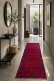 2.9m Tribal Afghan Bashiri Hall Runner