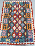 Afghan Kyber Kilim Rug 1.8x1.3m
