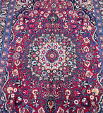 Collectible Full Room Size Handmade Vintage Persian Mood Rug