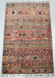 Door Mat Size Hand Knotted Super Kazak Rug