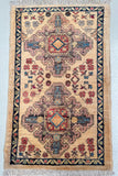 Door Mat Size Hand Knotted Afghan Royal Kazak Rug 97x60cm Perth