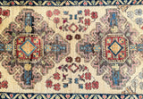 Door Mat Size Hand Knotted Afghan Royal Kazak Rug 97x60cm Australia