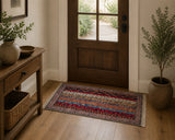 Afghan Super Kazak Rug 100x49cm