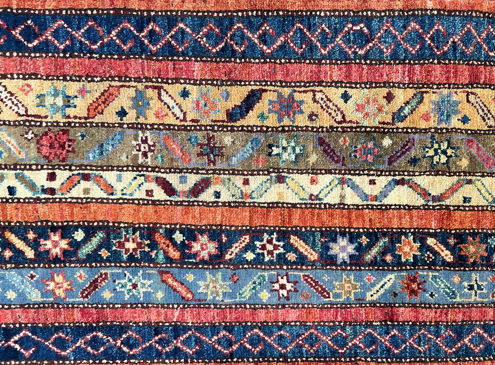 Afghan Super Kazak Rug 94x53cm