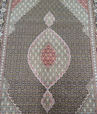 Superfine full room size fish design handmade Persian Tabriz rug 3x2m