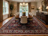 Massive room size garden design handmade Persian Bakhtiari rug 410x300cm Australia