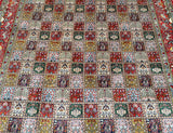 Massive room size garden of paradise Persian Birjand rug 395x285cm Perth