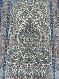 Masterpiece garden of paradise handmade Persian Nain rug 240x152cm