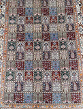 Superb room size garden design handmade Persian Birjand rug 2.3x1.7m Perth