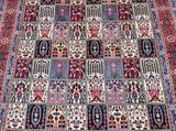 Large room size wool garden design handmade Persian Birjand rug 360x245cm Perth