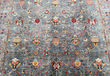 Superb Large Room Size Hand Knotted Sultani Afghan Chobi Rug 298x257cm