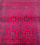 Certified Handmade Afghan Rug 202x147cm Perth