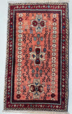 Certified Handmade Afghan Rug 103x61cm Perth