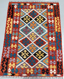 Afghan Waziri Kilim Rug 1.7x1.3m Perth