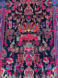 5m Long oversize Wool Hand Knotted Persian Nahavand Hall Runner Rug Australia