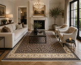 Full Room Size Hand Knotted Oriental Jaipur Rug 276x175cm Shoparug