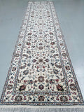 Certified Handmade Indian Jaipur Nain Hall Runner 299x84cm Australia