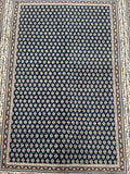 Wool Room Size Hand Knotted Oriental Jaipur Mir Rug 244x177cm Shoparug
