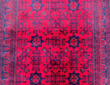 Certified Handmade Afghan Rug 201x150cm Perth